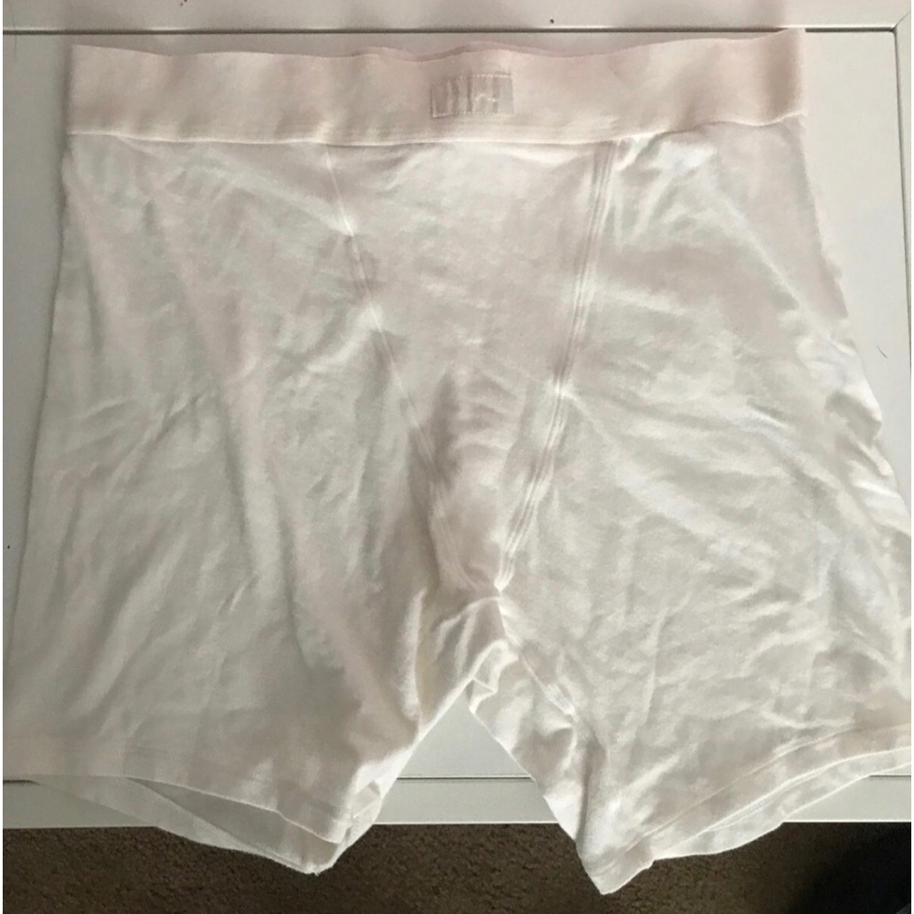 Beige skims boxer shorts